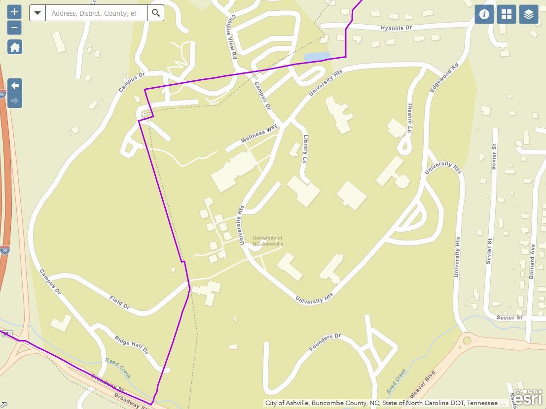 Two UNC Asheville Dorms Are Bisected by Gerrymandered District Boundaries