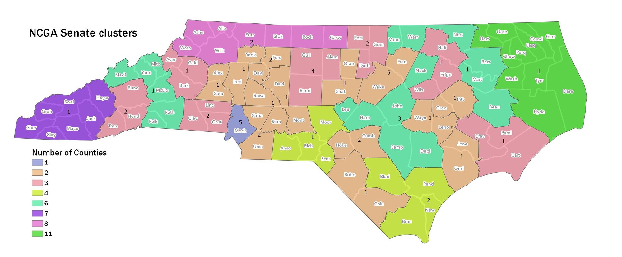 Understanding NC's county-grouping requirement for redistricting