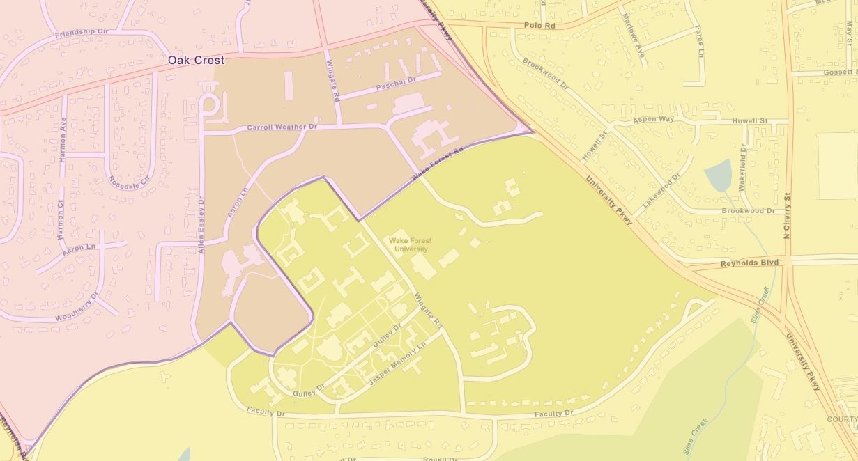 Web maps for exploring NC's new state legislative districts