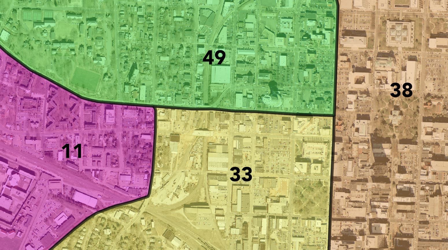 Web maps for exploring NC's new state legislative districts